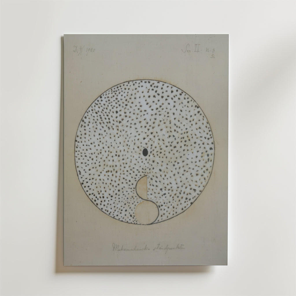 Hilma af Klint The Mohammedan Standpoint Poster