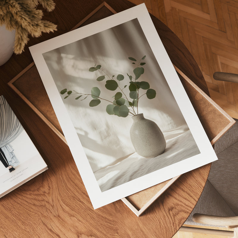 Eucalyptus Vase Poster