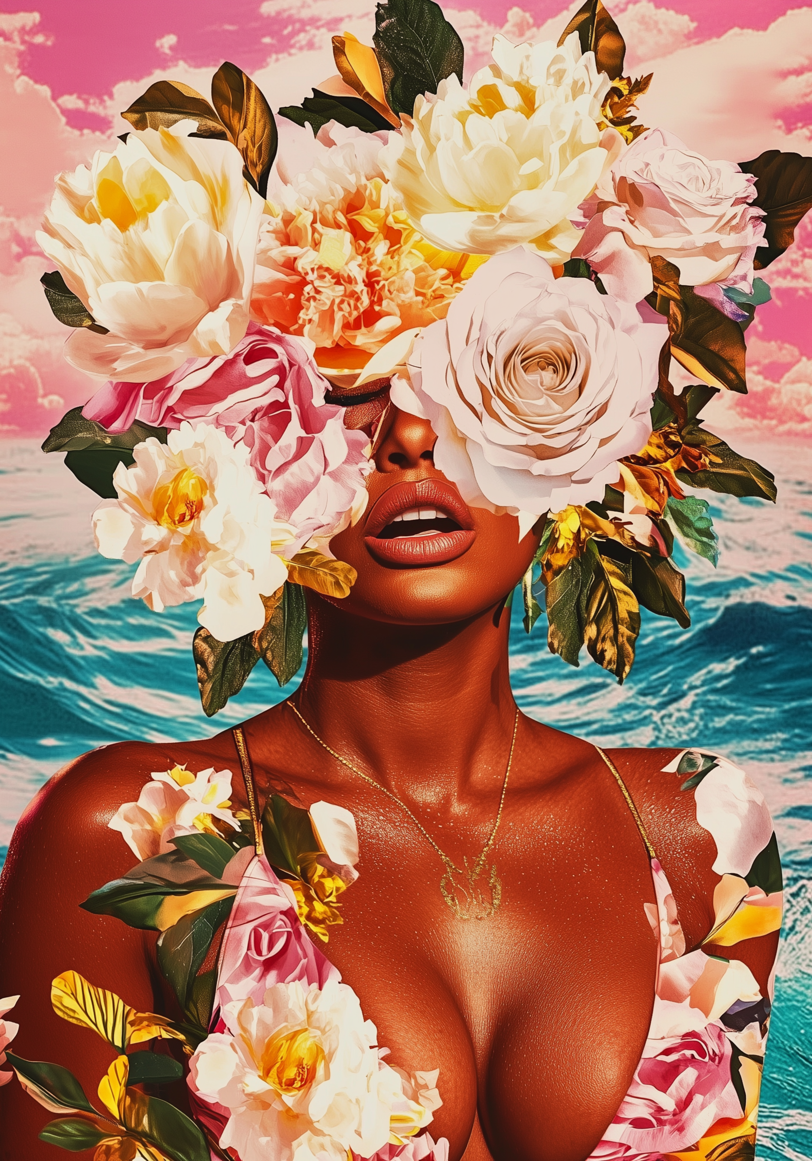 Ocean Goddess Poster