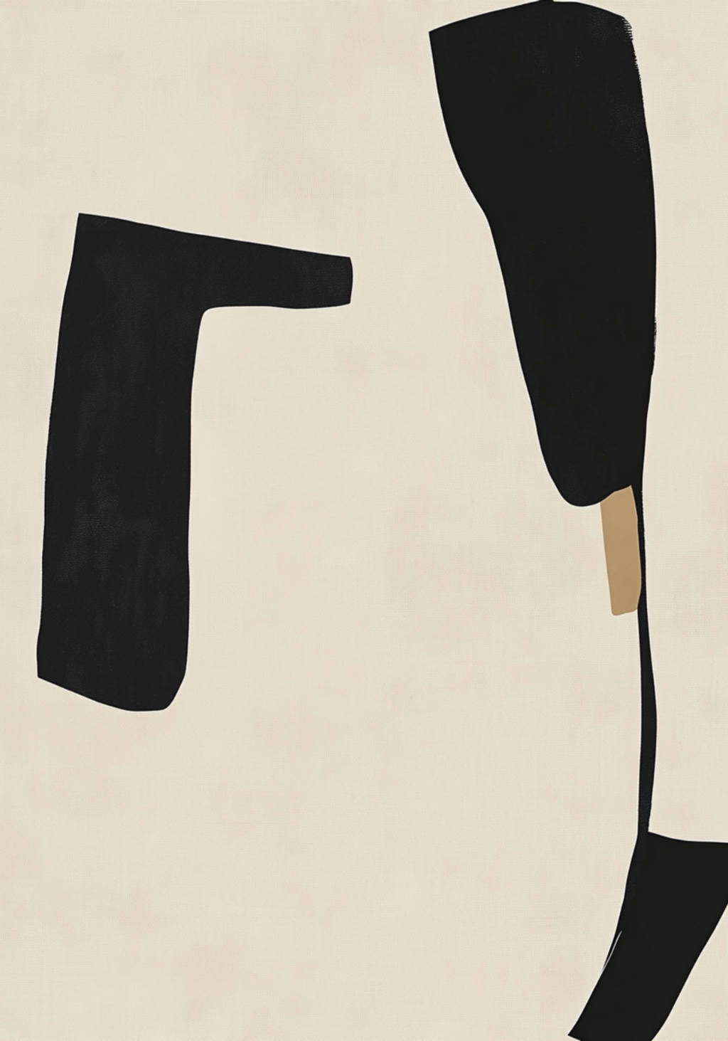 Minimal Abstract Form Poster