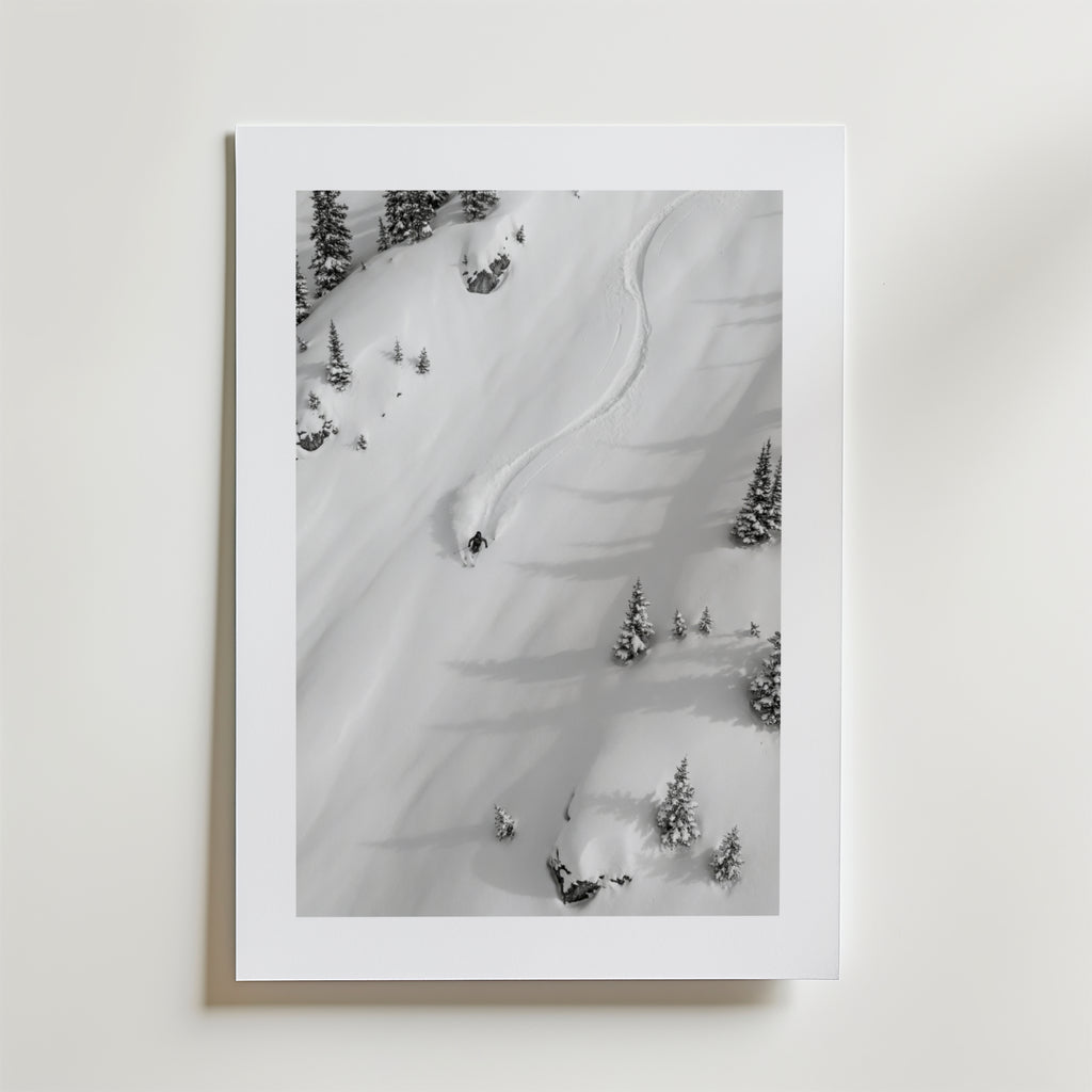 Alpine Silence Motion Poster affisch – poster till väggdekoration – köp online hos Bozetto