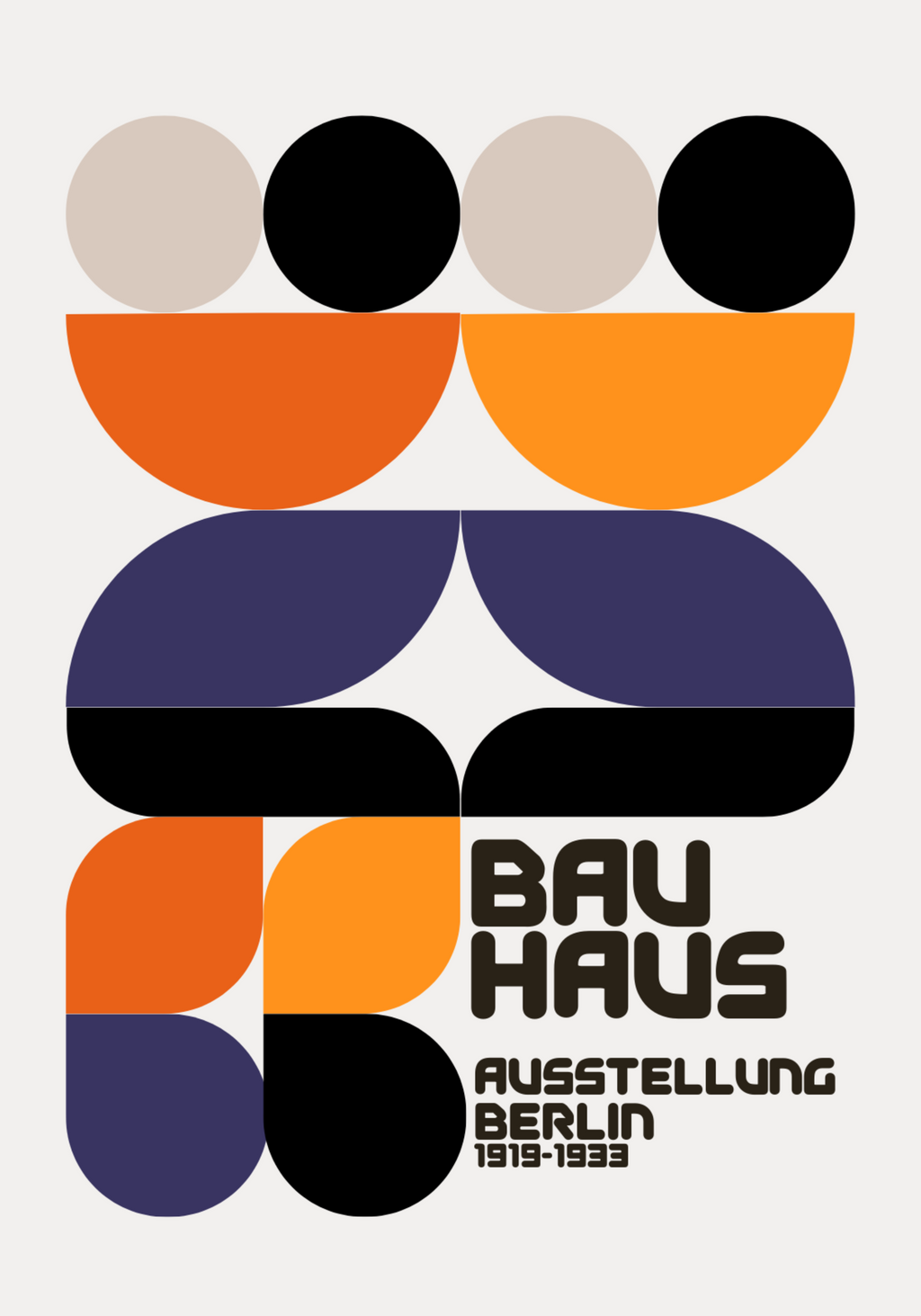 Bauhaus Berlin Exhibition Poster