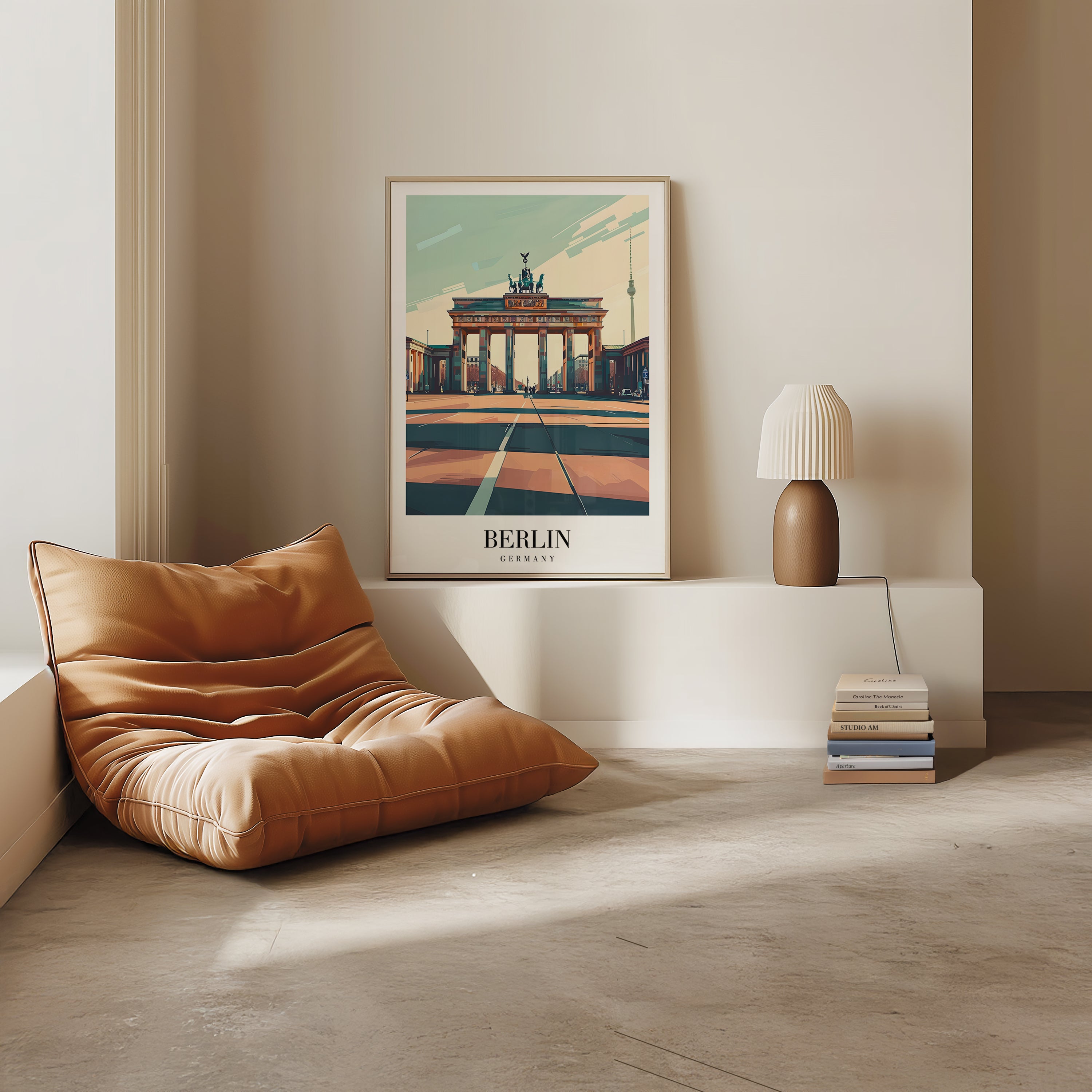 Berlin City Heritage Poster