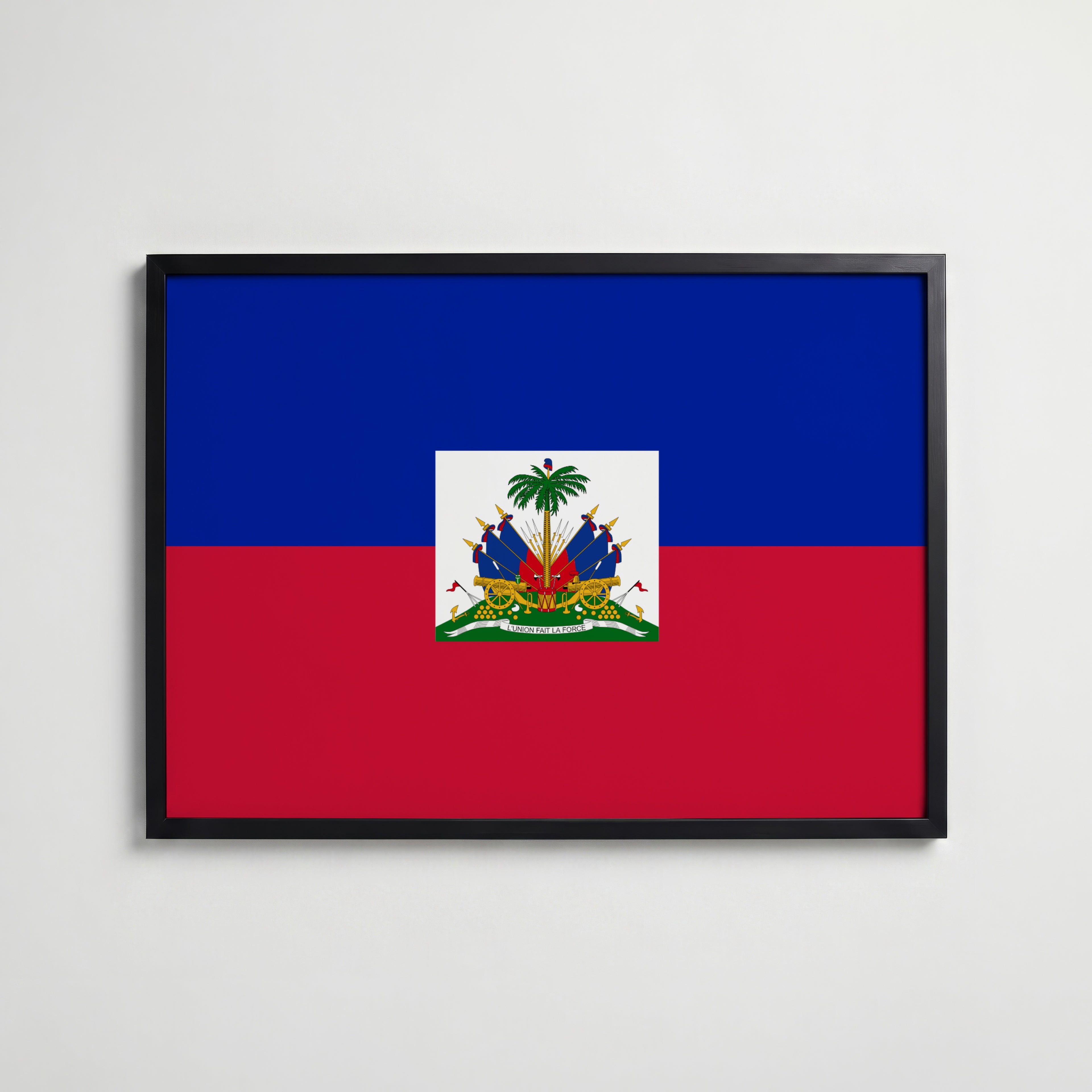 Haiti National Flag Poster affisch – köp poster online – Bozetto väggdekoration