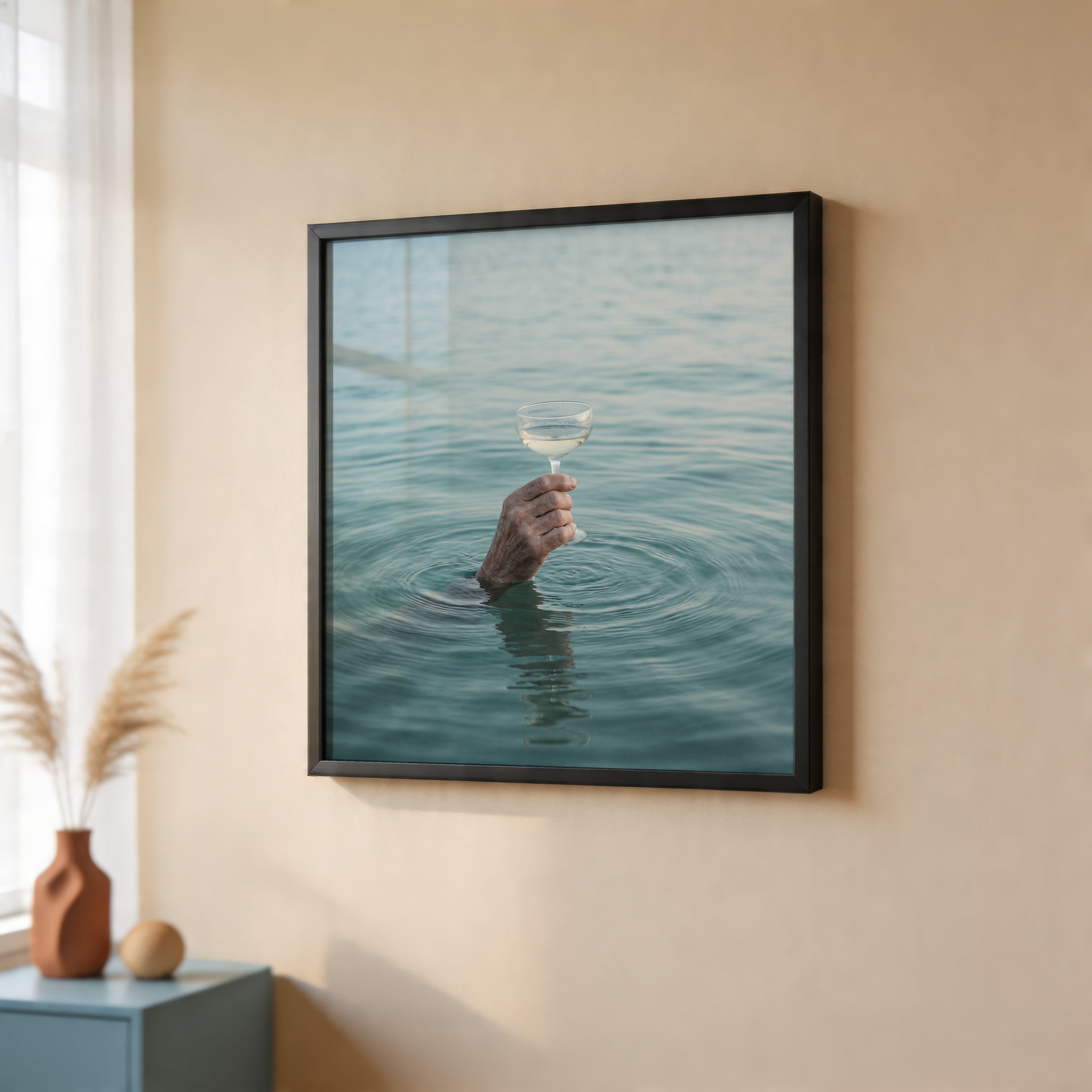 Champagne Sea Poster – i rum 2