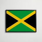 Jamaica National Flag Poster affisch – köp poster online – Bozetto väggdekoration
