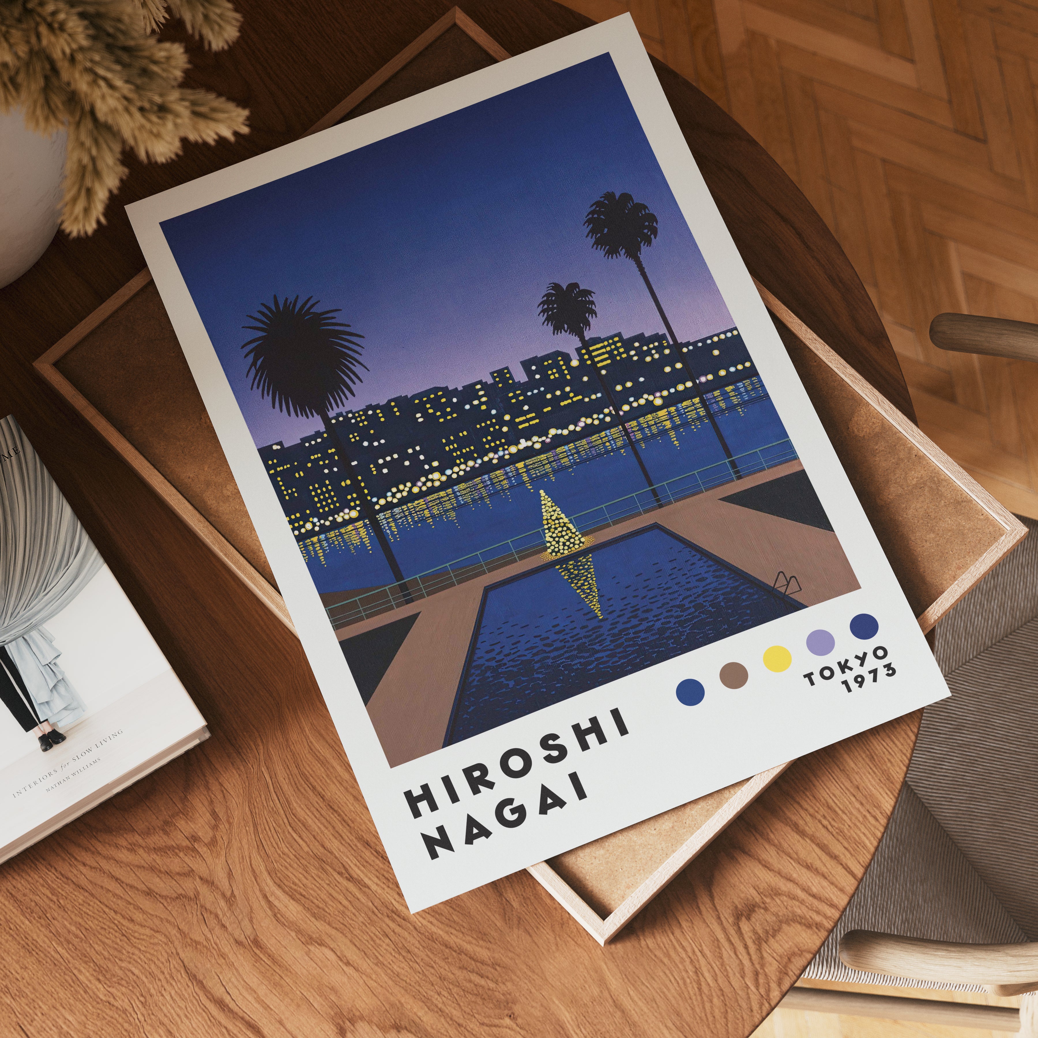 Hiroshi Nagai Evening Reflections Poster