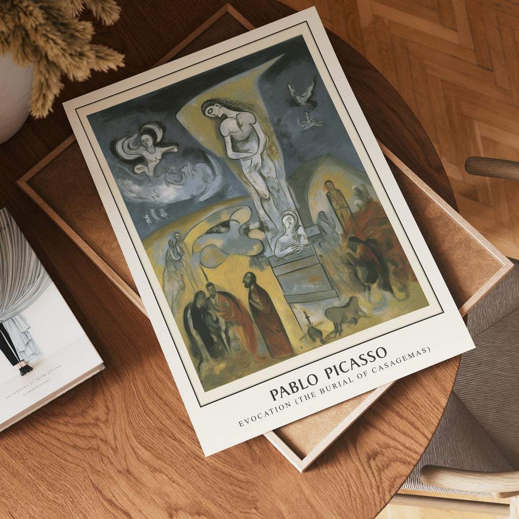 Picasso Casagemas Tribute Poster