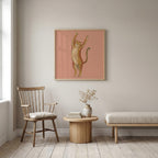 Stretching Leopard Poster – i rum 3
