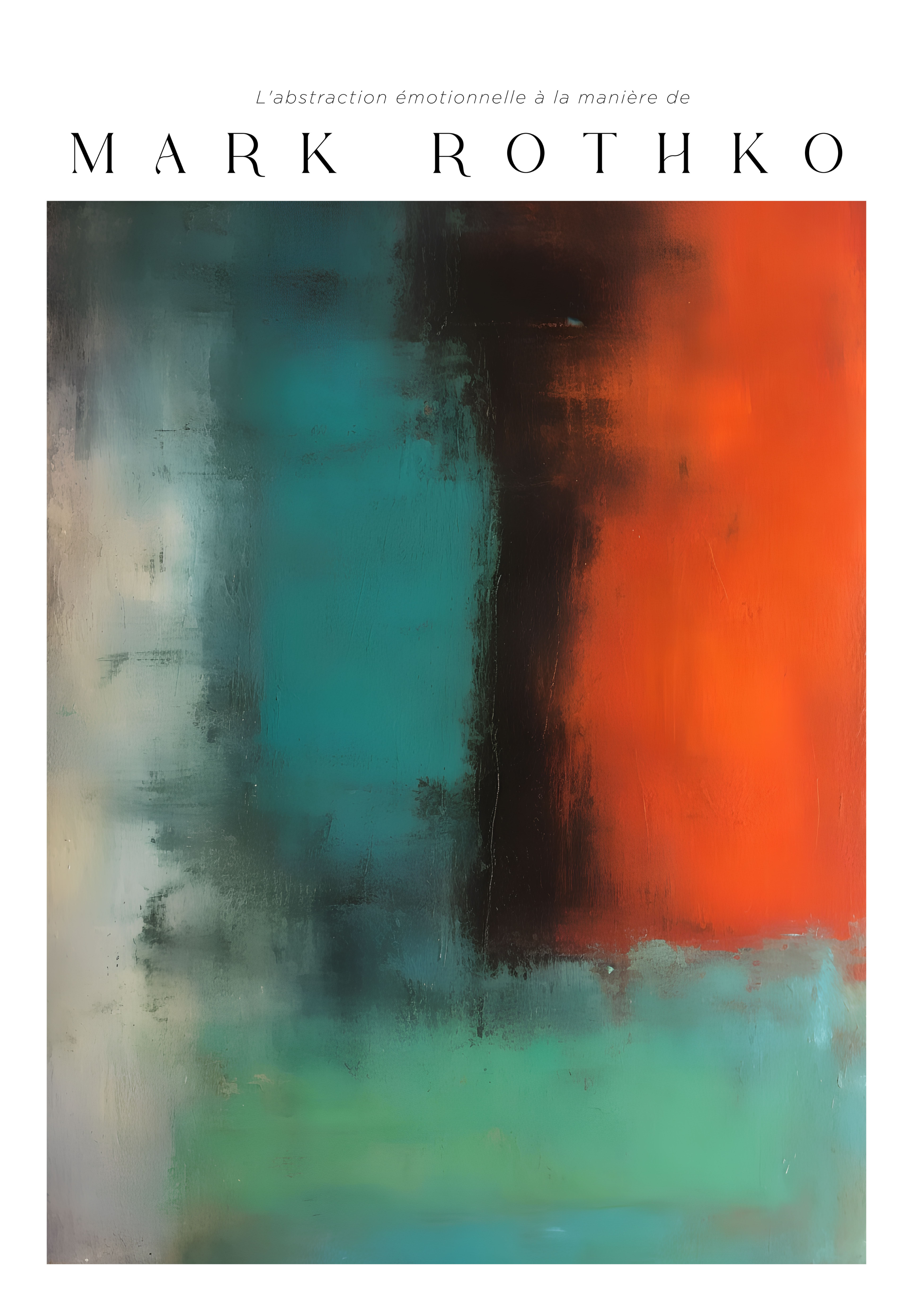 Deep Division Mark Rothko Poster