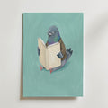 Reading Pigeon Poster – produktbild