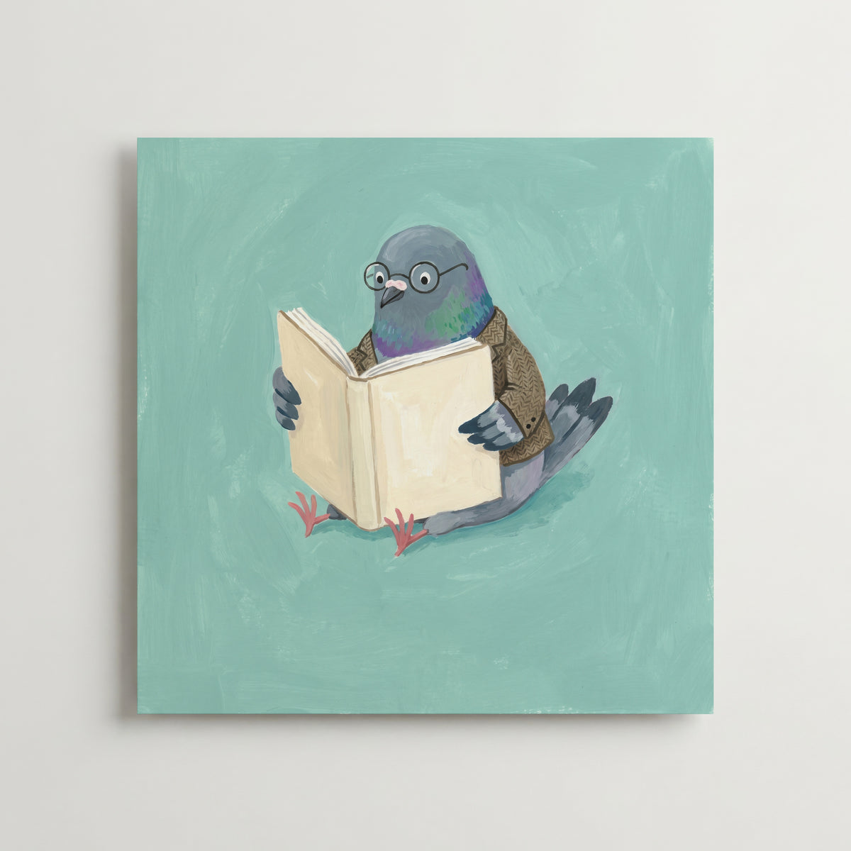 Reading Pigeon Poster – i rum 1