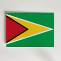 Guyana National Flag Poster – modern konst och stilren konsttryck för hemmet hos Bozetto