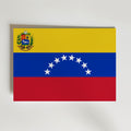 Venezuela National Flag Poster – modern konst och stilren konsttryck för hemmet hos Bozetto