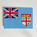 Fiji National Flag Poster affisch – poster till väggdekoration – köp online hos Bozetto