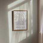 Södertälje Karta Poster