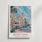 Monte Carlo Riviera Palace Poster