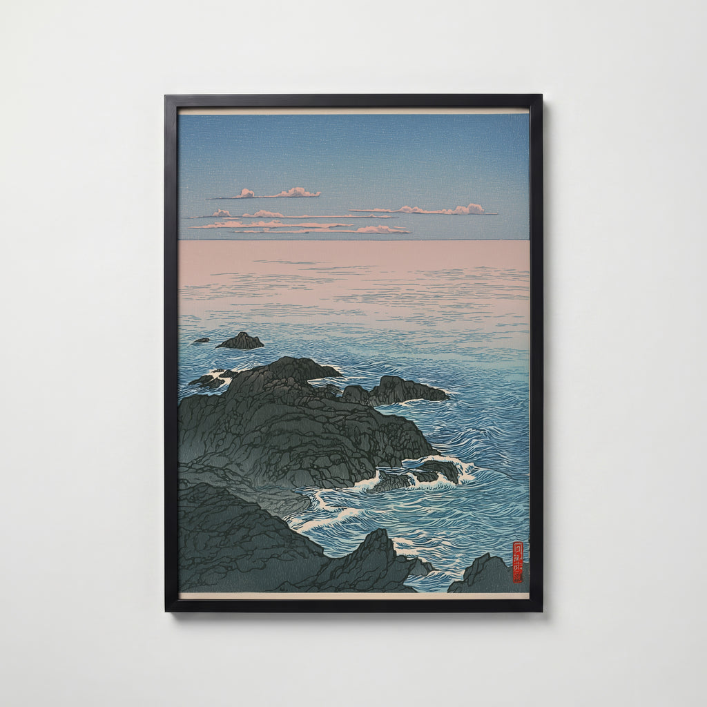 Ocean Horizon Poster poster – väggdekoration för hemmet – köp hos Bozetto