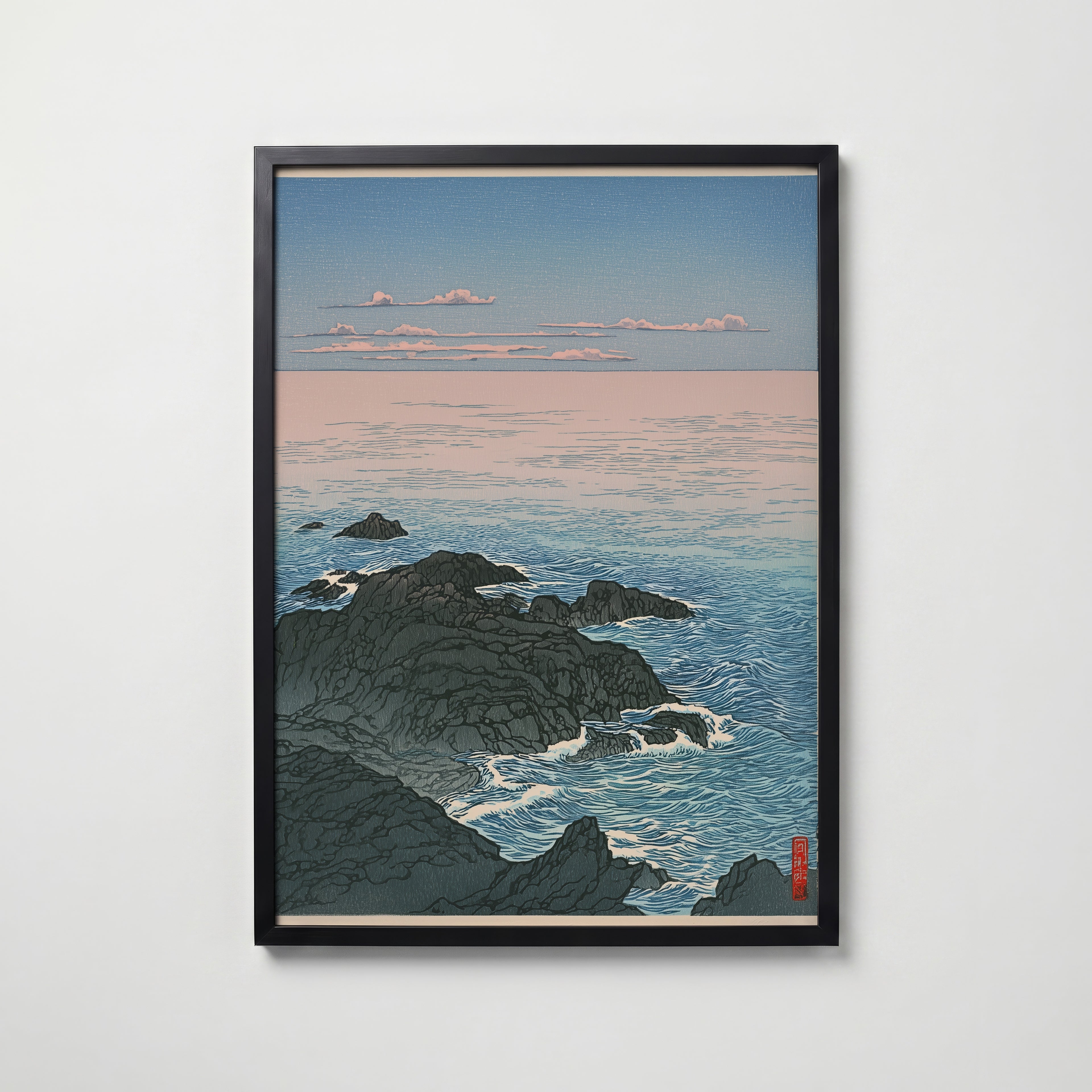 Ocean Horizon Poster poster – väggdekoration för hemmet – köp hos Bozetto