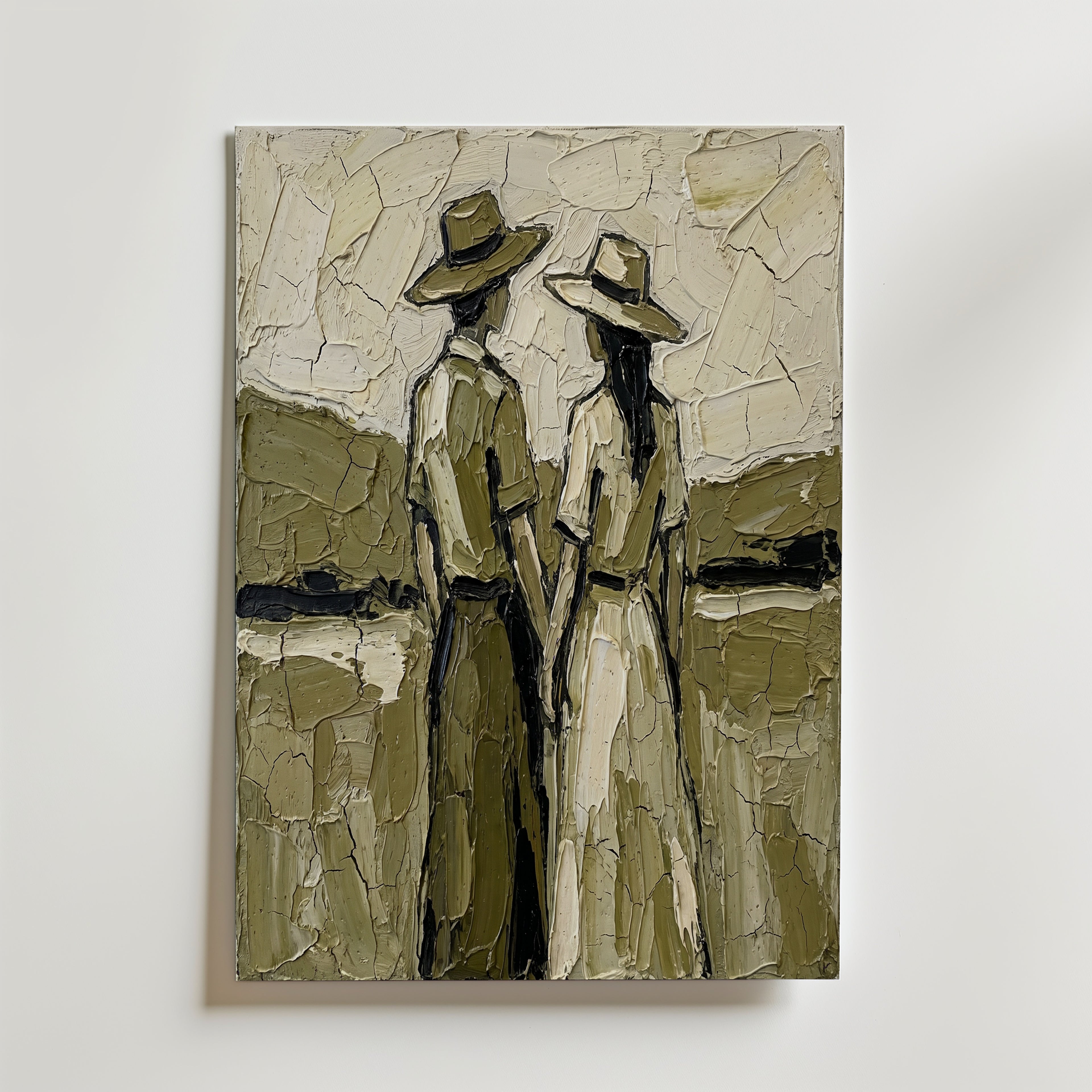 Two Figures Poster – produktbild