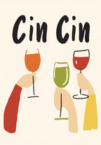 Cin Cin Cheers Poster