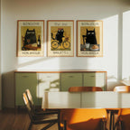 Bundle 3-pack Parisian Cat Trio