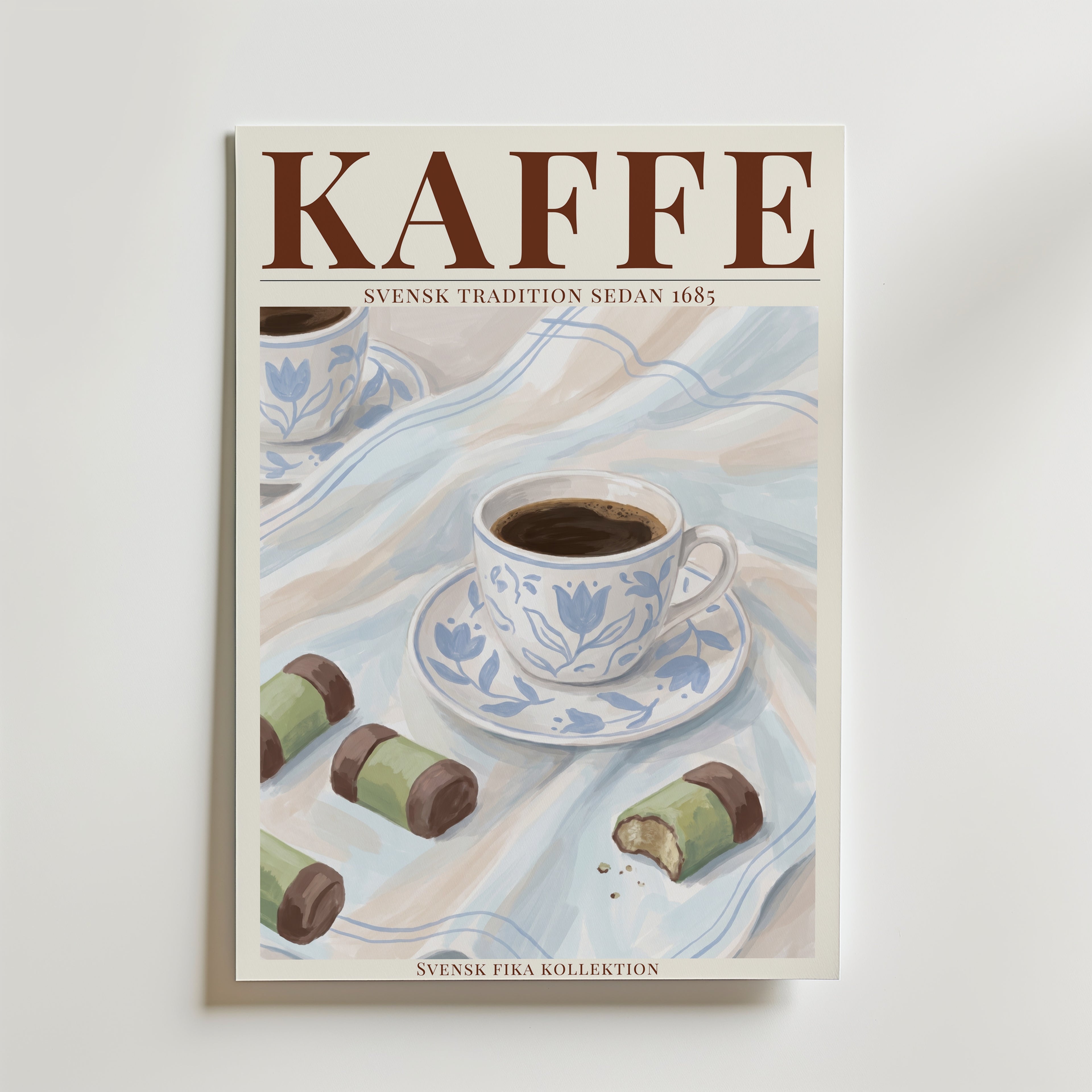 Kaffe Poster affisch – poster till väggdekoration – köp online hos Bozetto
