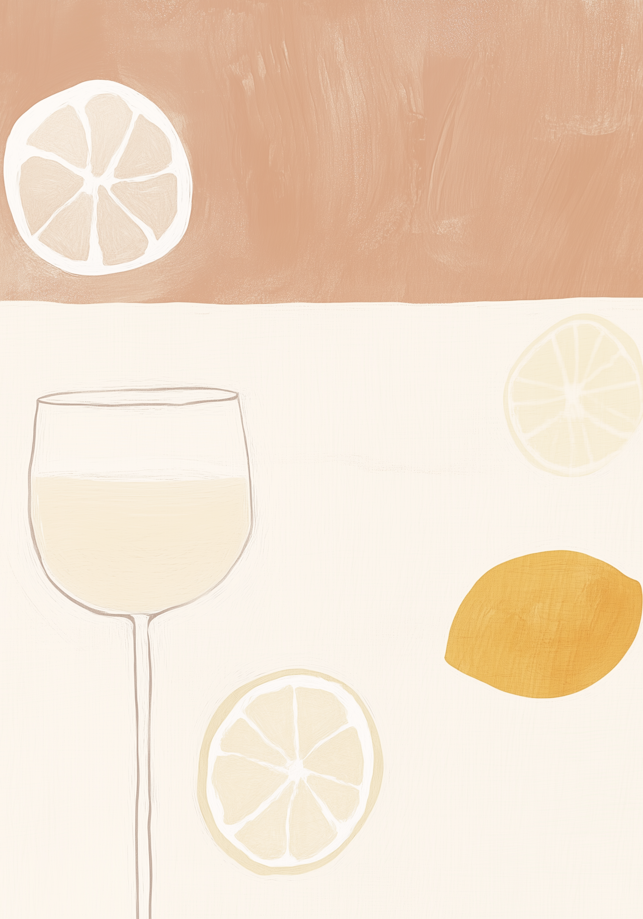 Sunny Sip Drink Poster