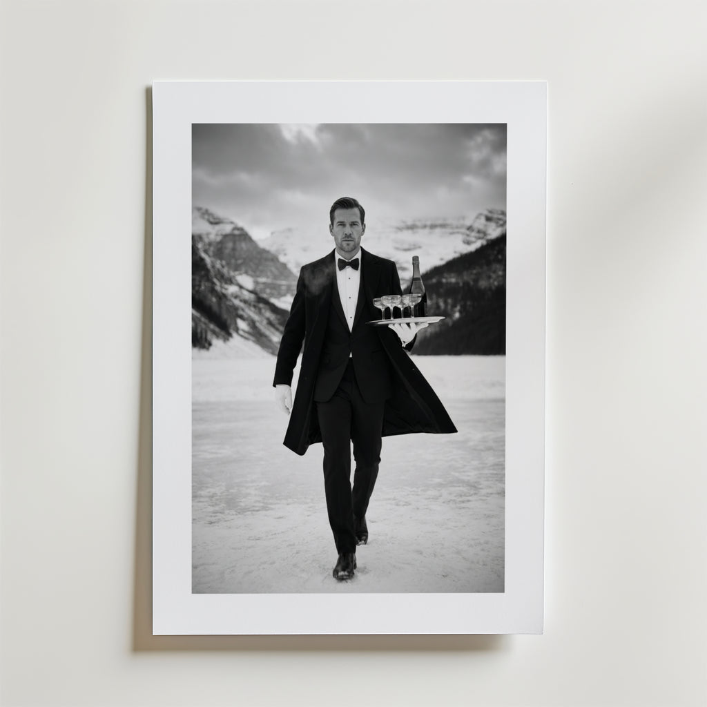 Alpine Service Elegance Poster affisch – poster till väggdekoration – köp online hos Bozetto