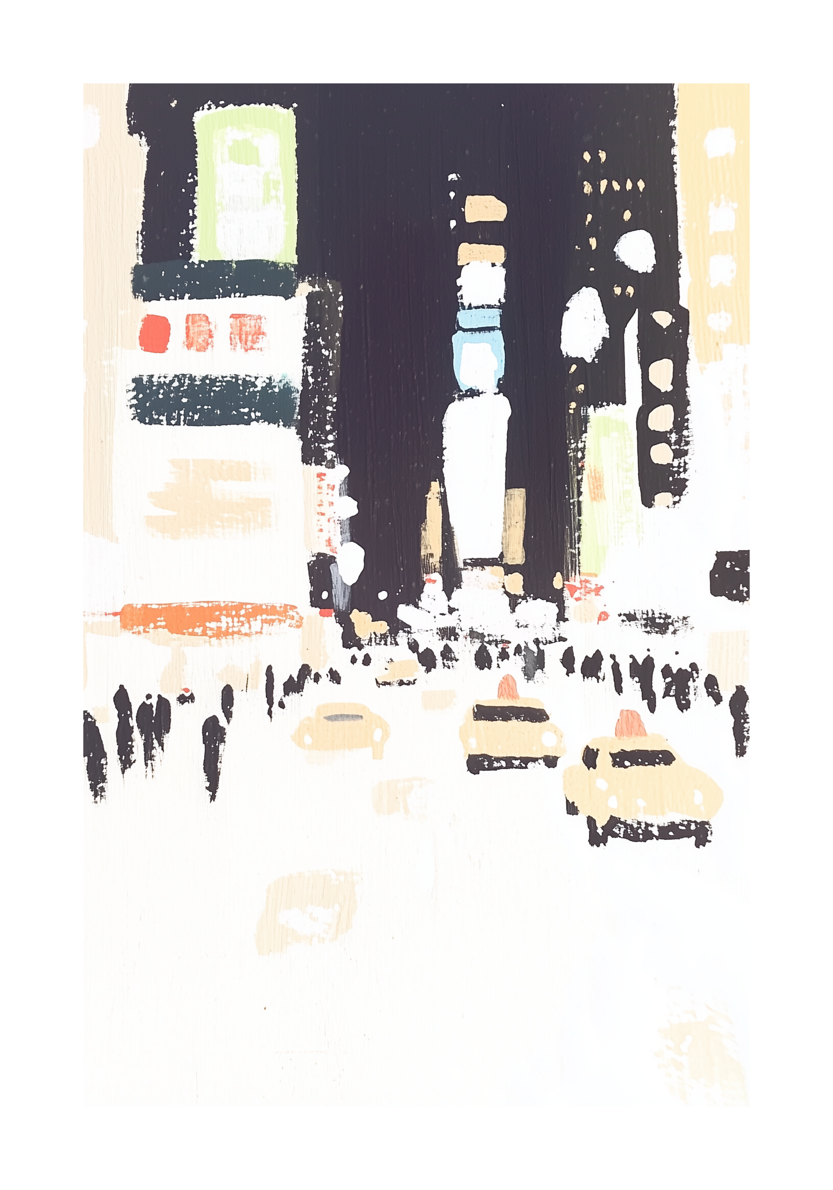 Abstract City Poster