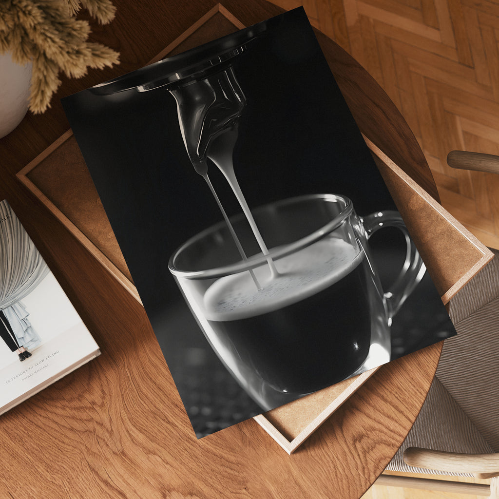 Espresso Pour Poster