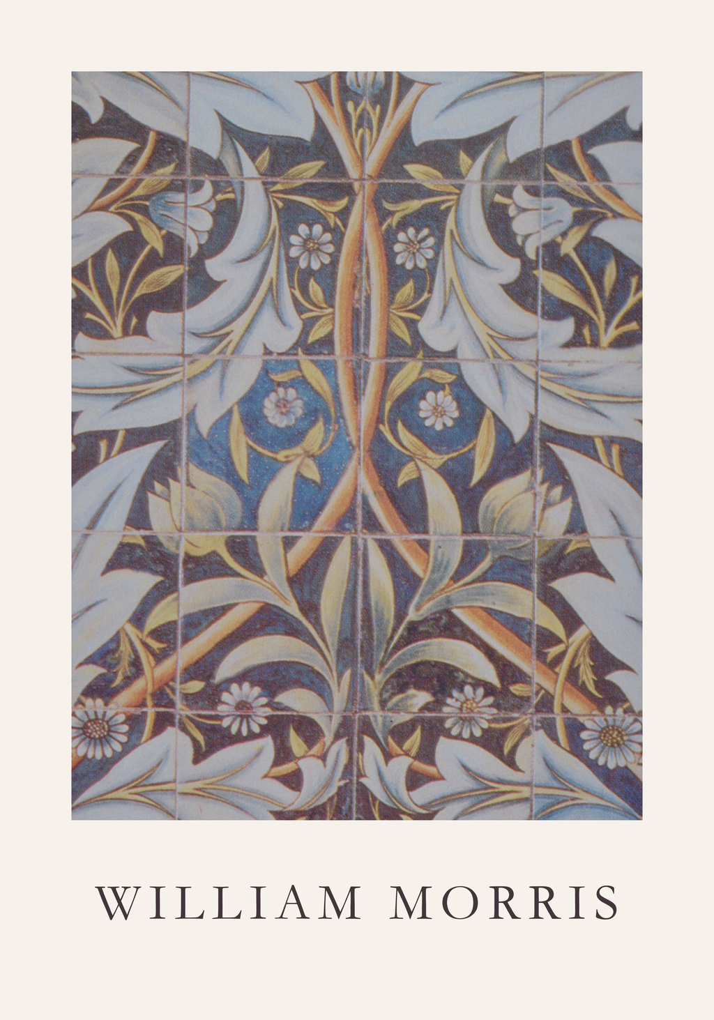 William Morris Ceramic Tiles Poster