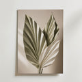 Folded Palm Study affisch inramad i neutral ram – konsttryck från Bozetto – nr 1