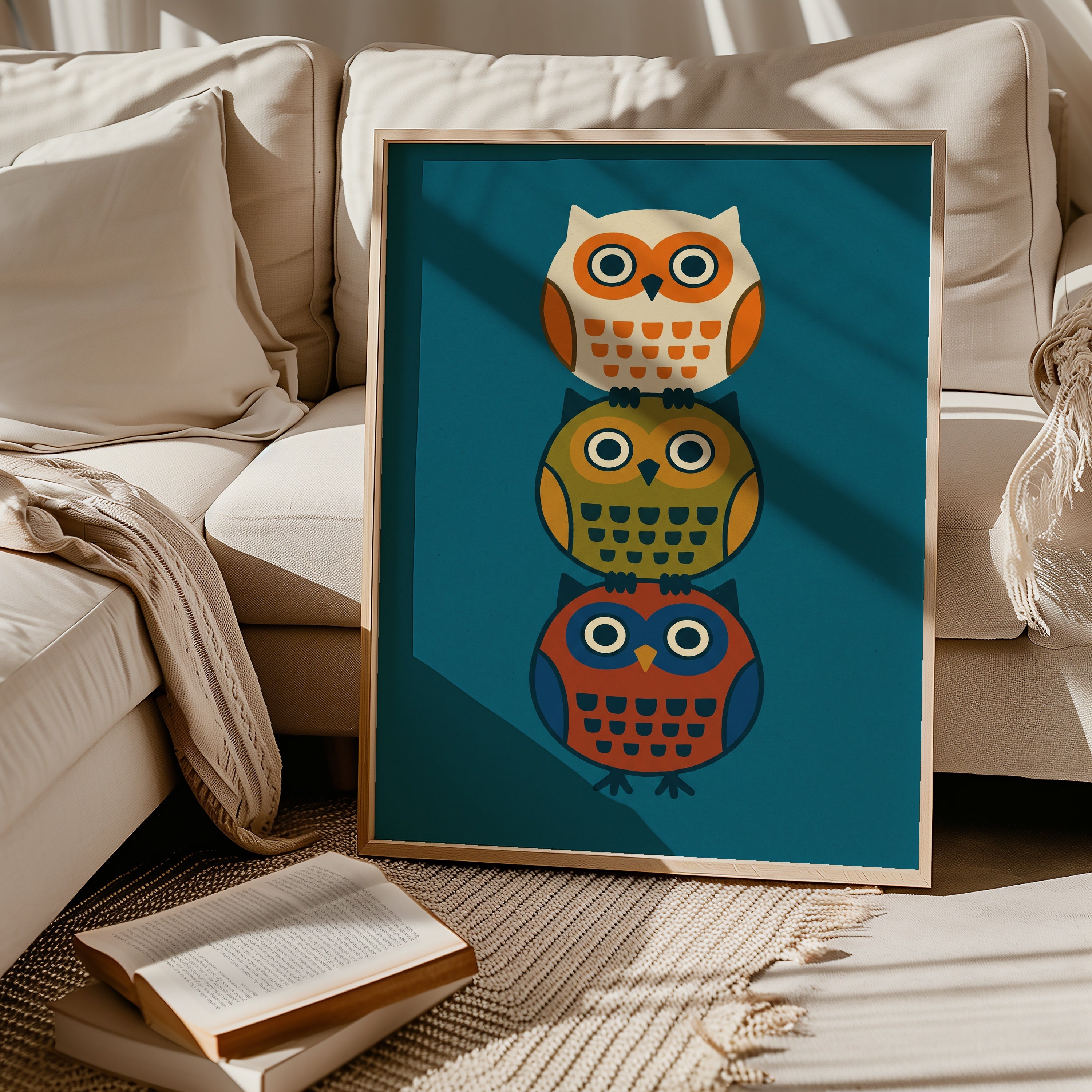 Owl Totem Poster – i rum 1