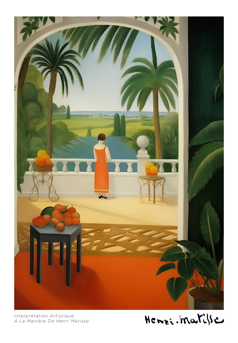 L’Été Intérieur Matisse Poster