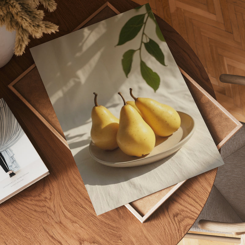 Elegant Pear Poster