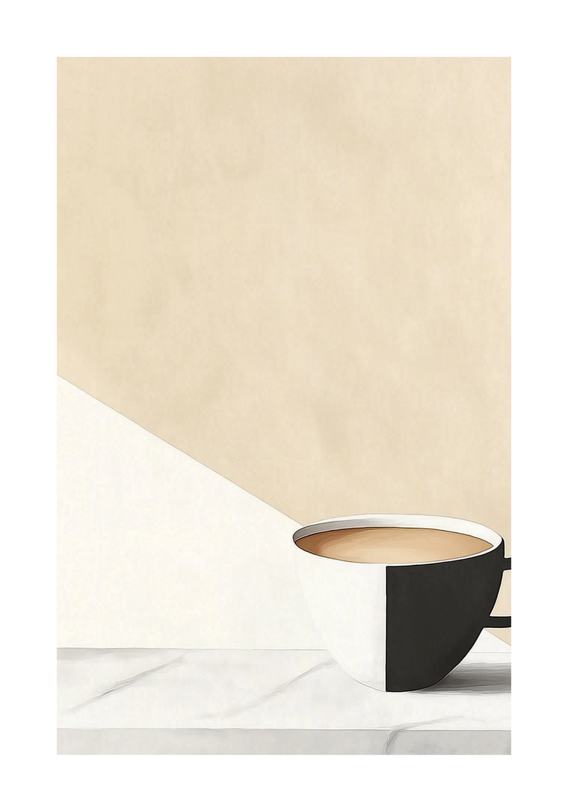 Morning Coffe Harmony Poster