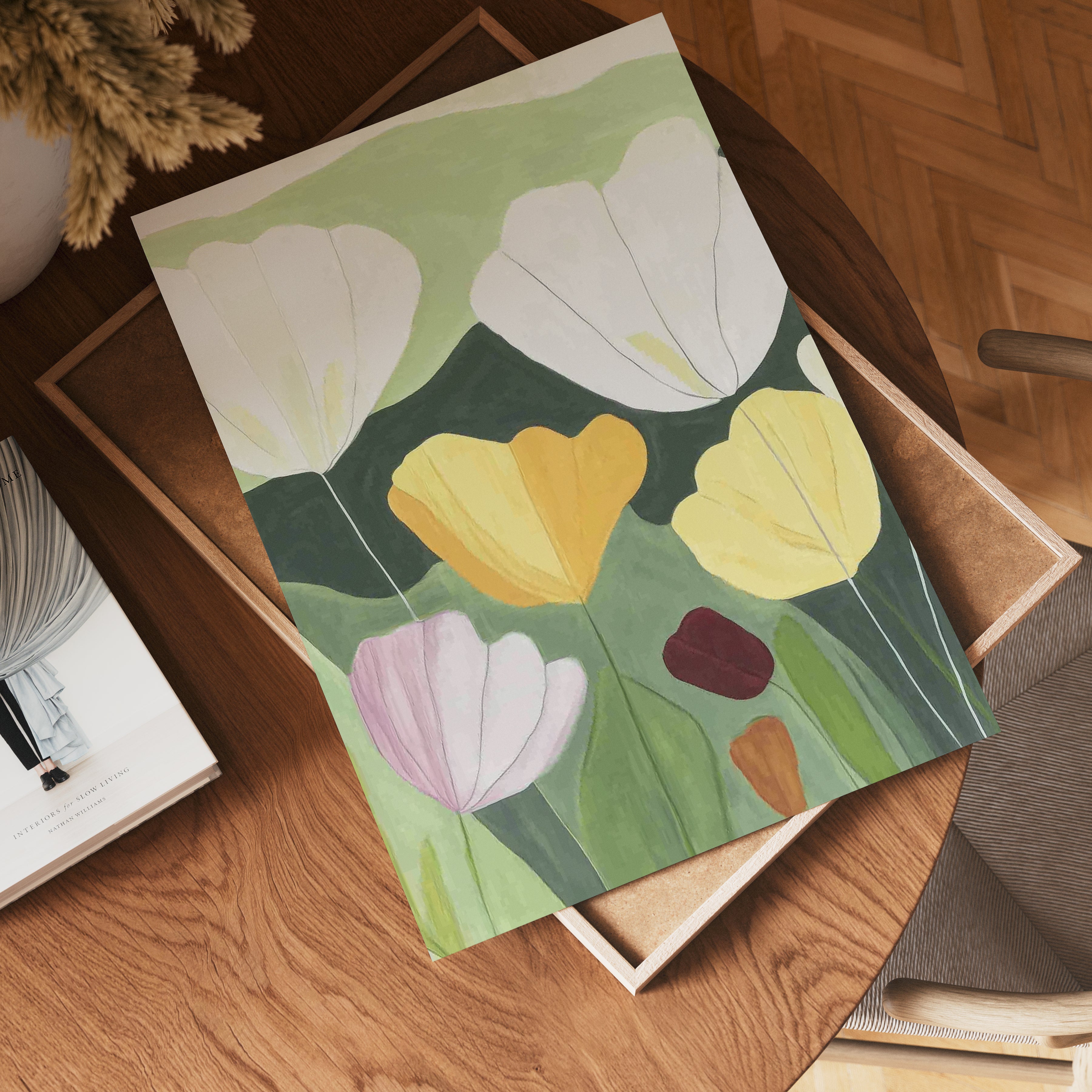 Blue Hydrangea Bliss Poster