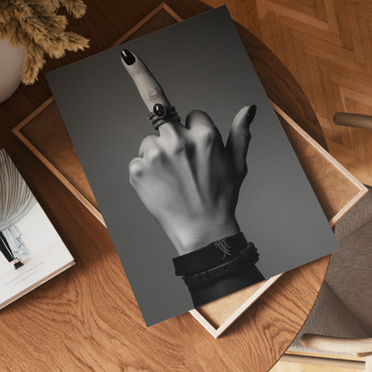 Middle Finger Poster
