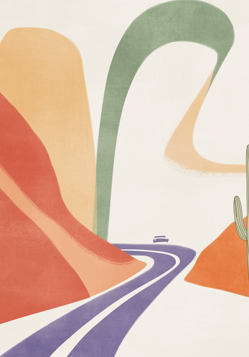 Somewhere Southwest Poster