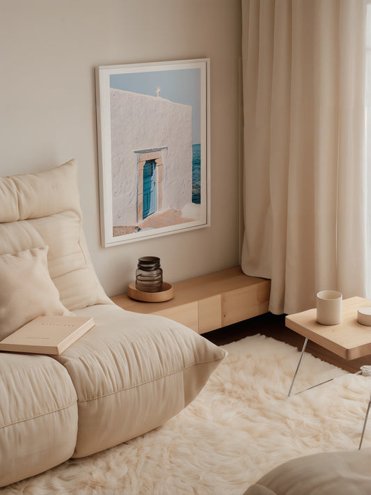 Aegean Breeze Window Poster