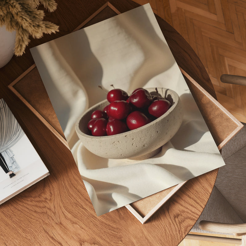 Ceramic Cherry Poster