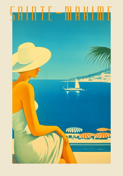 Sainte Mahime Poster