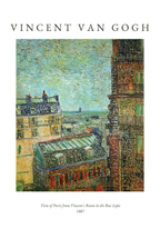 Van Gogh View Of Paris Poster
