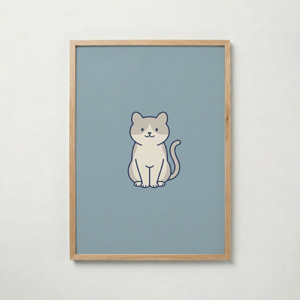 Bathroom Cat Poster – ekram