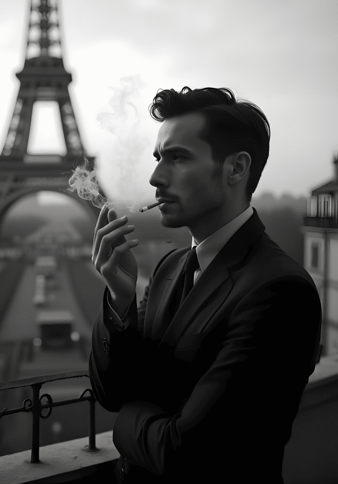 Parisian Elegance Poster