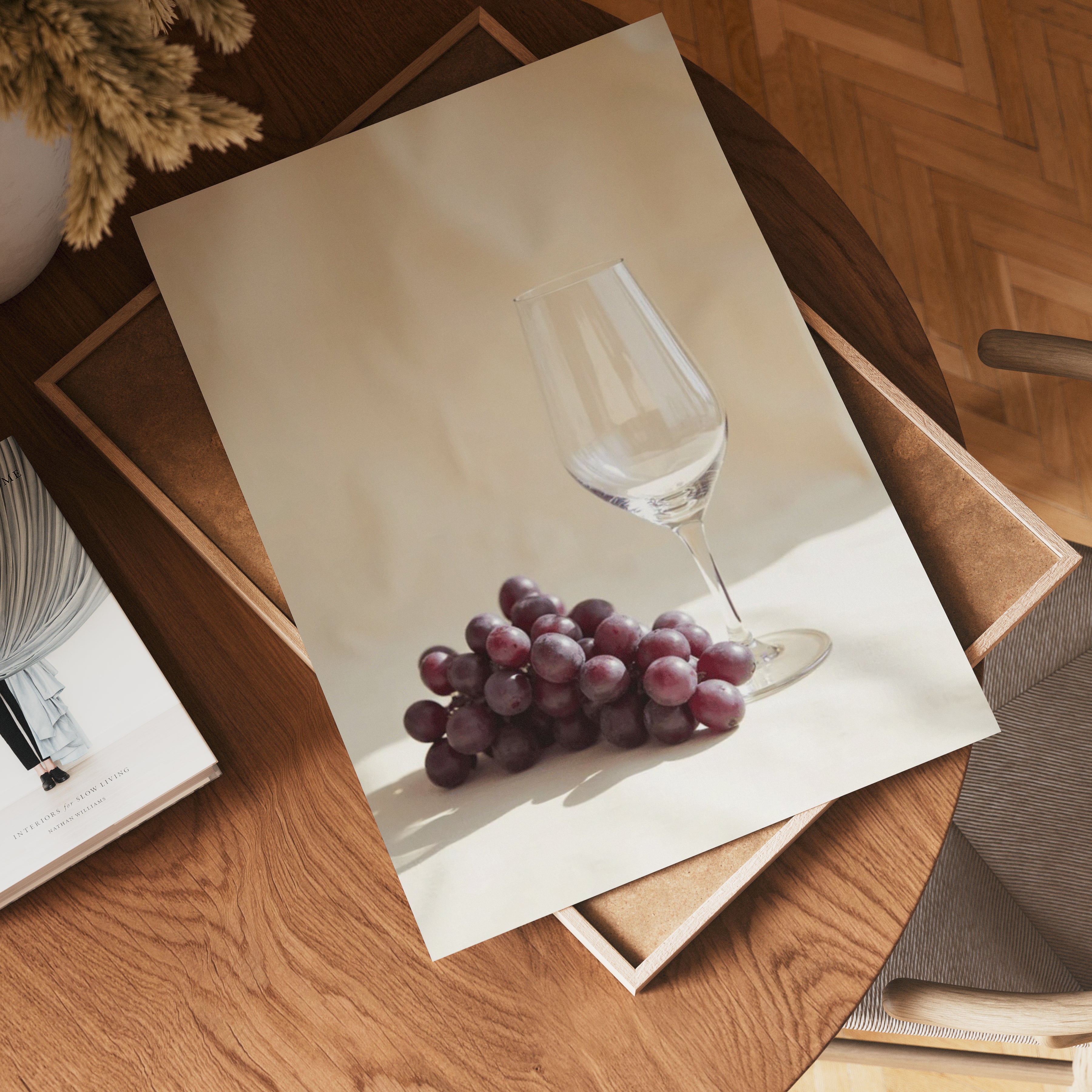 Time For Grapes Poster