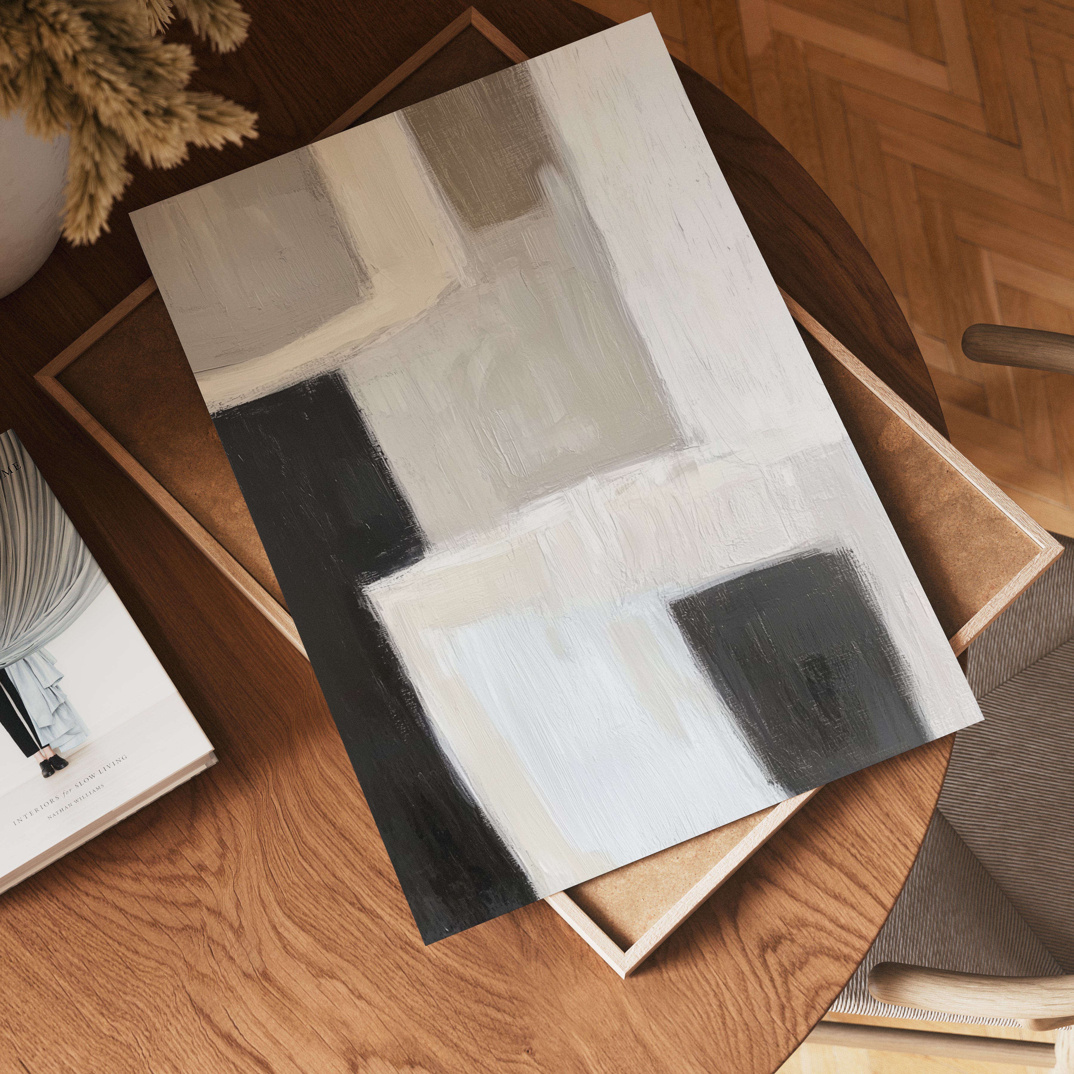 Abstract Balance Poster