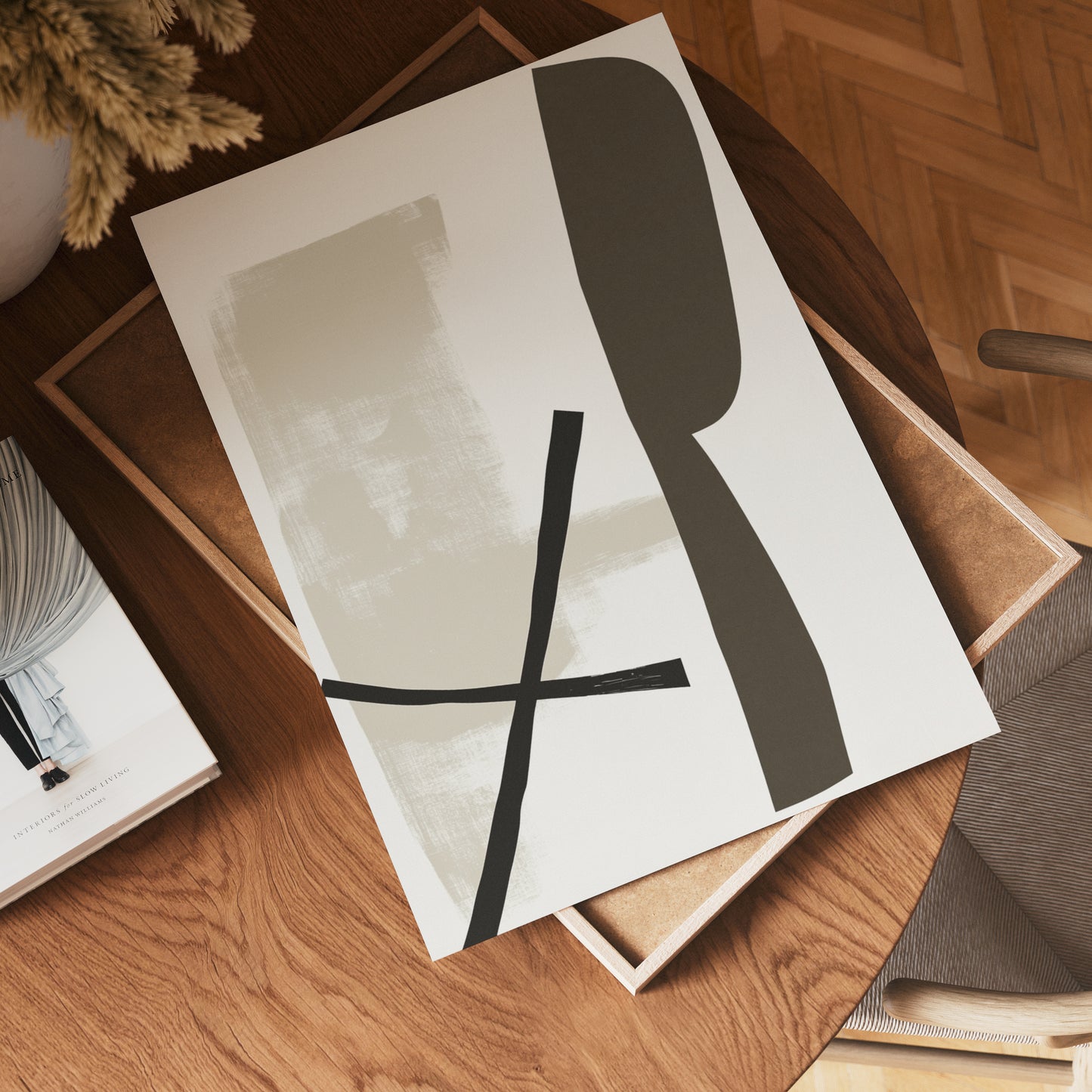 Abstract Balance Poster