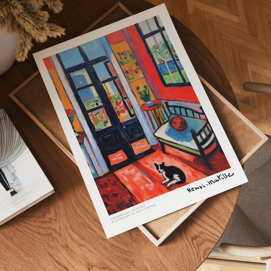 L’Atelier Rouge inspired Mattisse Poster